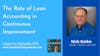 Episode 070: Nick Katko - The Role of Lean Accounting in Continuous Improvement