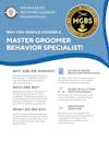 What is a Master Groomer Behavior Specialist?