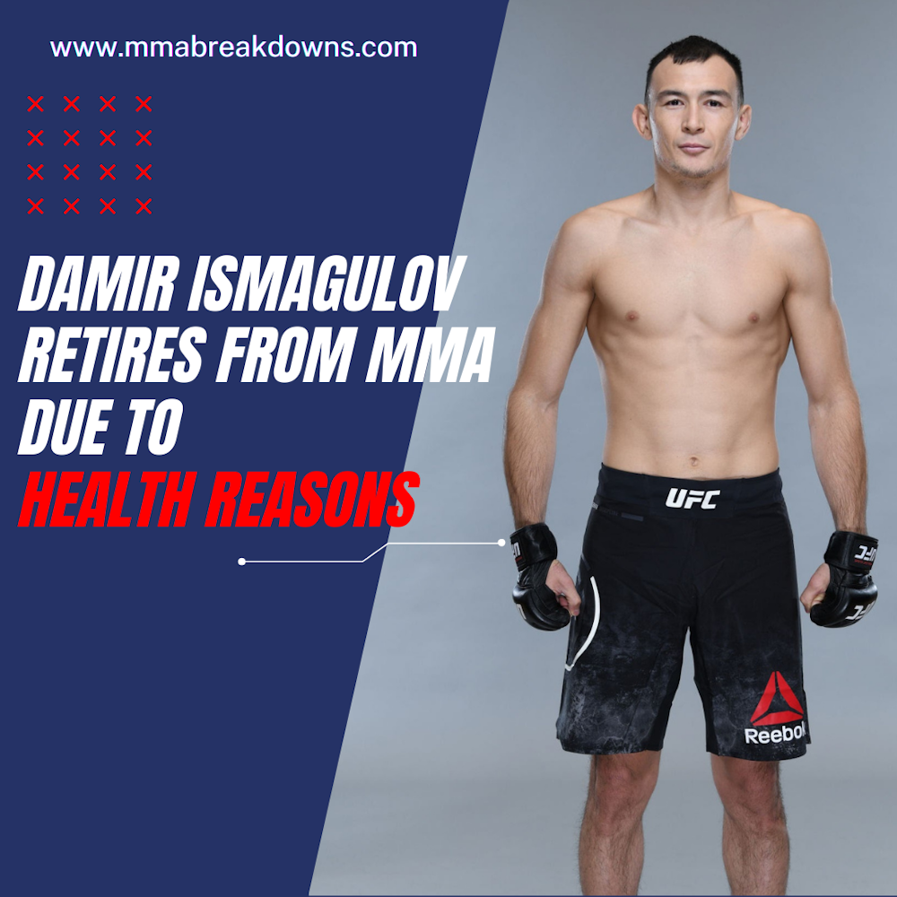 UFC's Damir Ismagulov retires from MMA