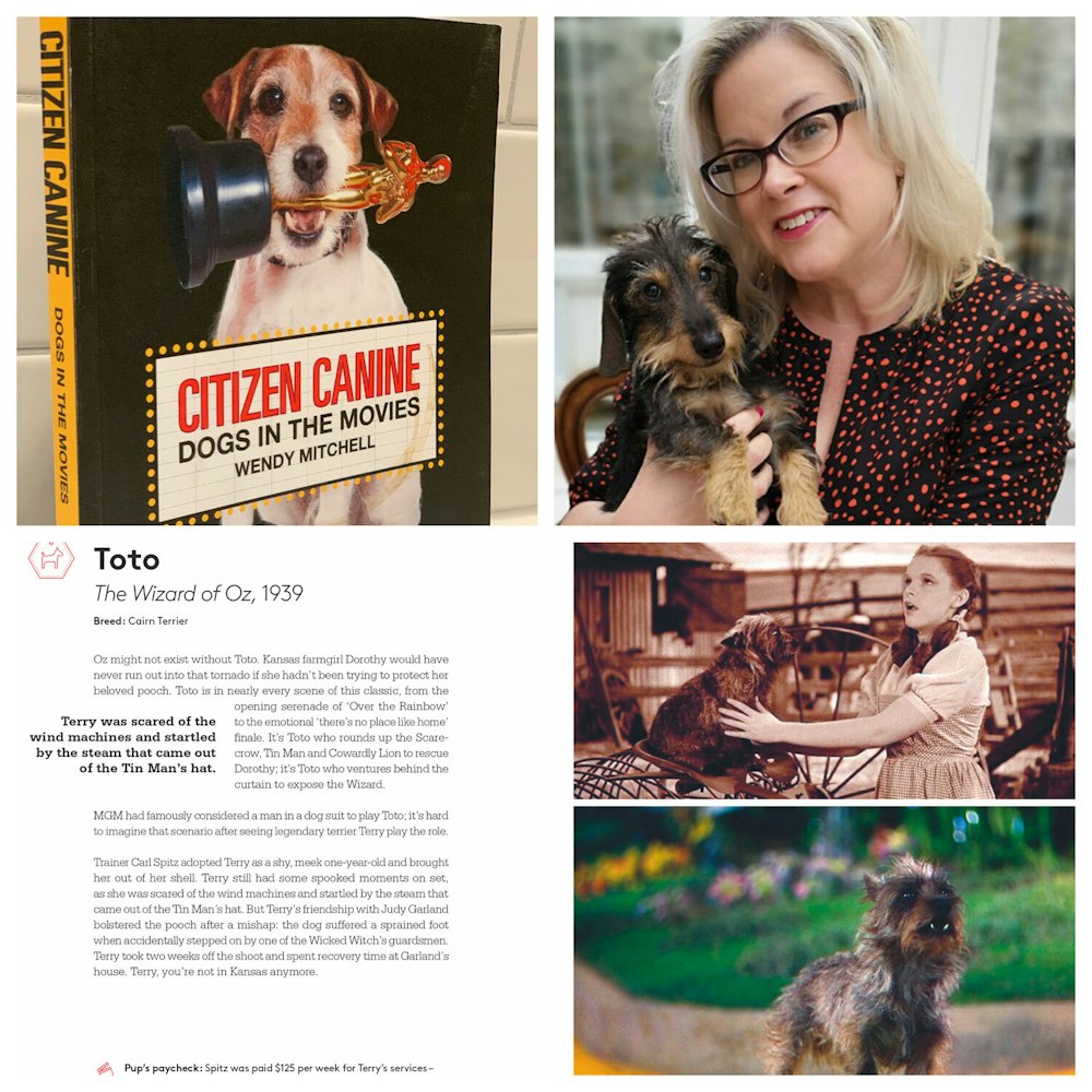 Episode 159: Oscar week special!  'Citizen Canine', author Wendy Mitchell