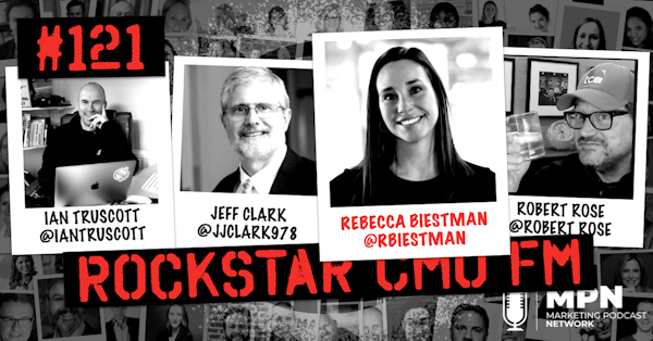 The Jeff Just Says No, Rebecca on the CMO and Corporate Strategy and Purpose vs Growth with Robert over a Cocktail Episode