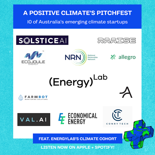 A Positive Climate’s Startup PITCHFEST (feat. EnergyLab’s climate cohort)