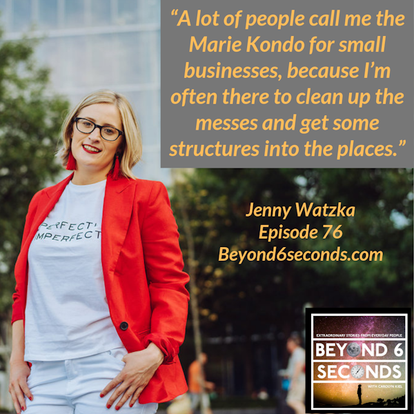 Episode 76: Jenny Watzka – Building a profitable consulting firm while traveling full time