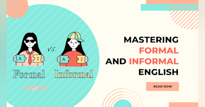 image for Formal vs. Informal English: Mastery for Learners