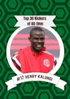 Kickers Countdown #17 Henry Kalungi