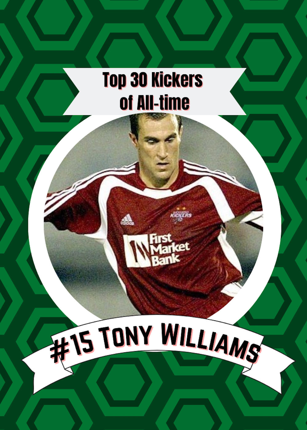 Kickers Countdown #15 Tony Williams