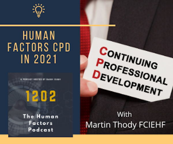 Continuing Professional Development in 2021 with Martin Thody