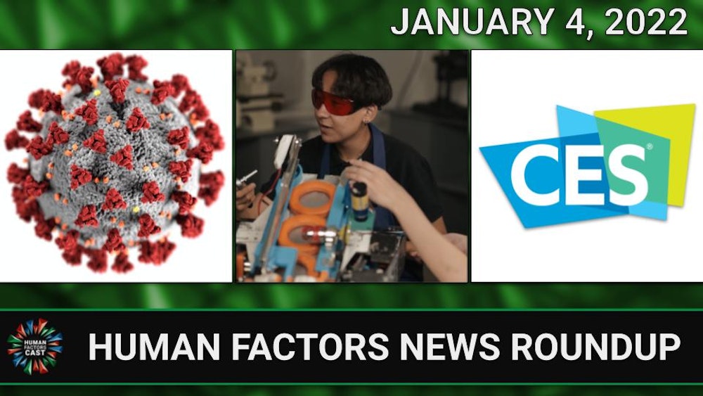 Human Factors Weekly News (01/04/22)