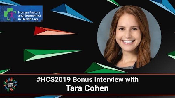 #HCS2019 Bonus Interview with Tara Cohen