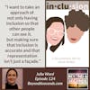 Episode 124: Authentic representation of people with disabilities in the media – with Julia Ward