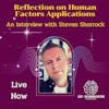 Reflections on Human Factors applications - An interview with Steven Shorrock (AE)