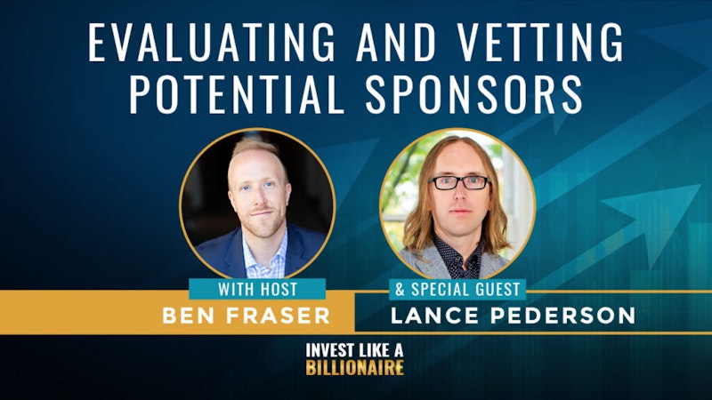 10. Evaluating & Vetting Potential Sponsors w/ Lance Pederson