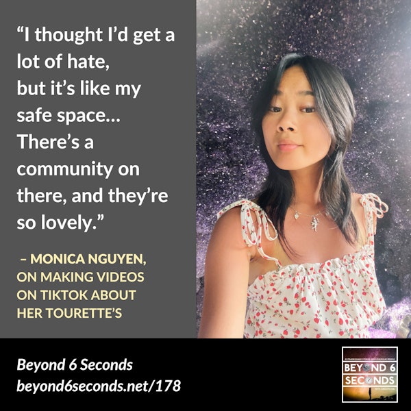 Tourette’s advocacy on TikTok – with Monica Nguyen