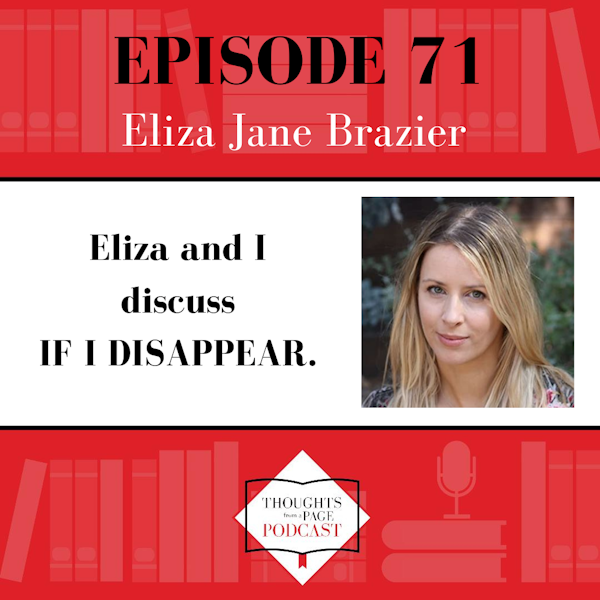 Eliza Jane Brazier - IF I DISAPPEAR