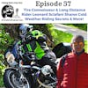 Skilled Long Distance Rider, Leonard, tells you how to ride in the cold