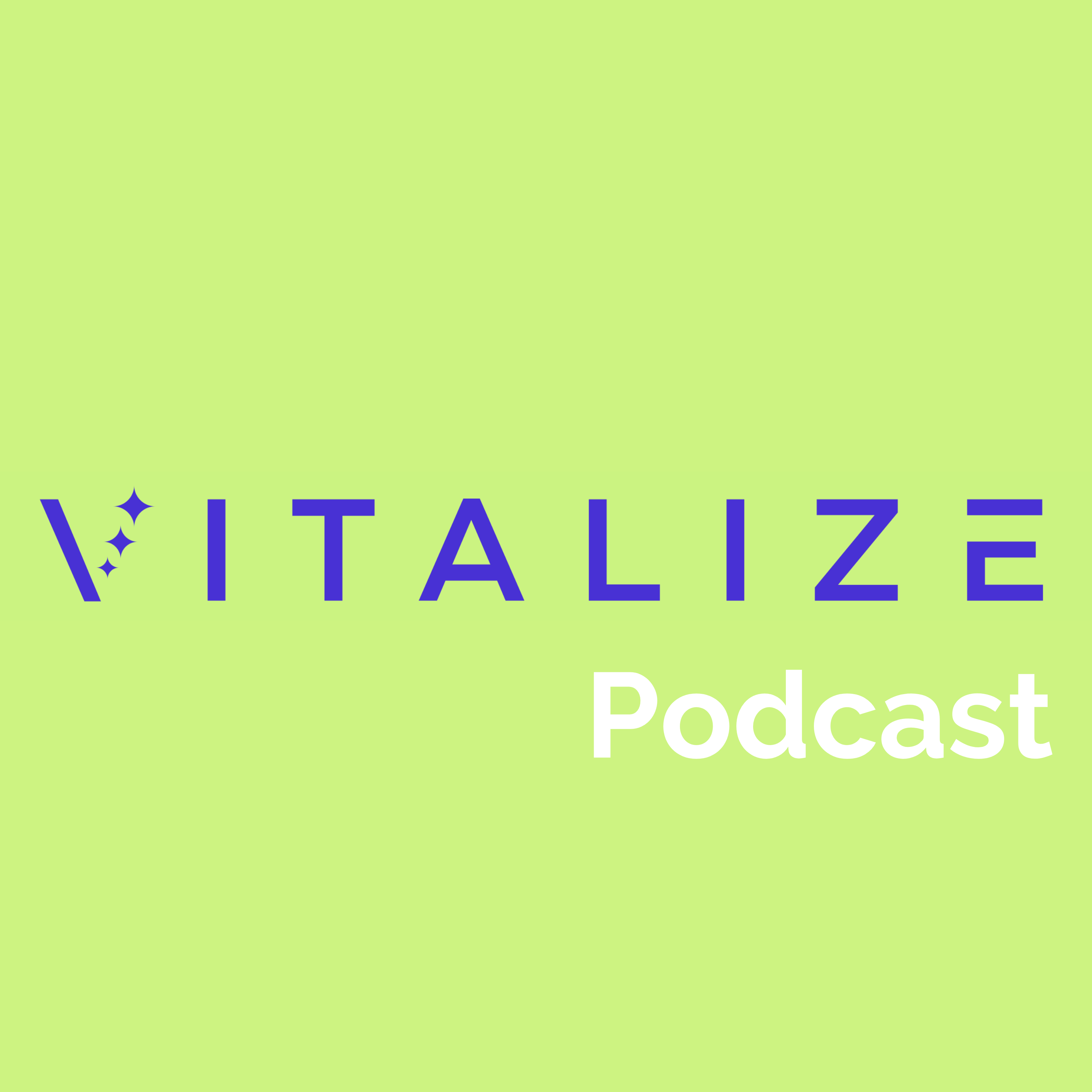 The VITALIZE Podcast Album Art