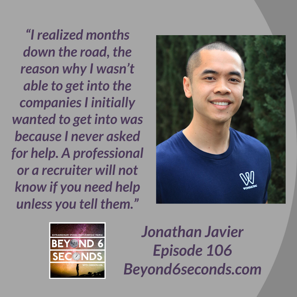 Episode 106: Helping underdogs find winning career opportunities  -- with Jonathan Javier