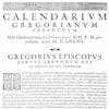 The Gregorian Calendar