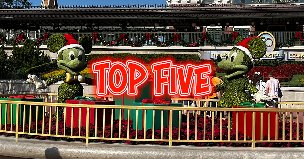Top 5 Reasons To Visit Disney World During The Holidays