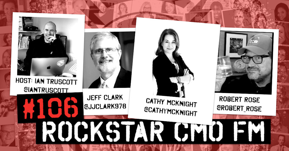 #106 - The 4th Fin' Marketing Fundamental with Jeff, Content Matters with Cathy and Robert Walks the Tightrope with a Cocktail Episode