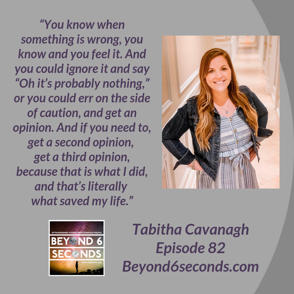 Episode 82: How a StrongAssMindset can overcome colon cancer and other challenges in life -- with Tabitha Cavanagh