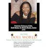 Patrica Coleman-Cobb, Mixed Media Artist, joins In The Doll World, doll podcast