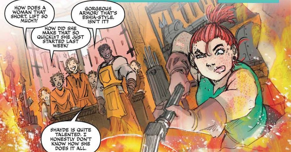 REVIEW - Stoneheart #1: The Badassery of Shayde Whisper (Image Comics)