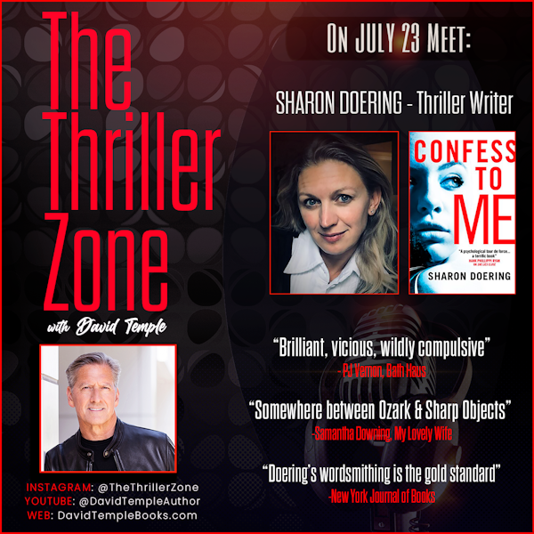 Thriller Writer Sharon Doering is the author of CONFESS TO ME