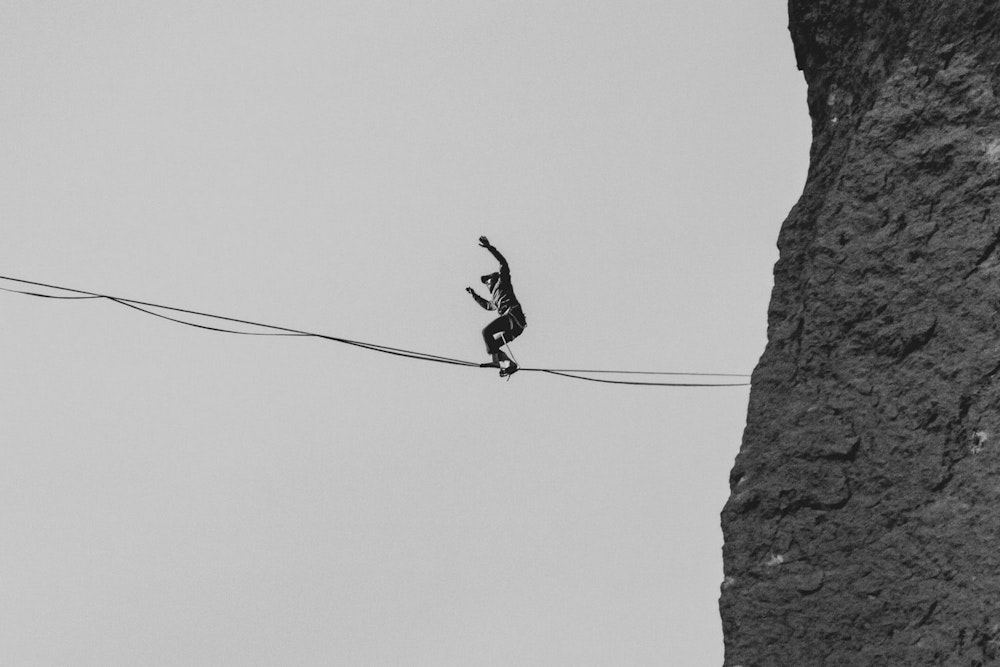 The Leadership Tightrope by the Lima Charlie Team