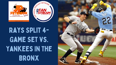 Episode image for JP Peterson Show 5/15: #Rays Split 4-Game Set @ #Yankees | Rich Hollenberg | JC Allen