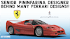 Maurizio Corbi: Ferrari F355, 456, 550, F40, F50, California | Pininfarina senior designer talks with Jeff!!