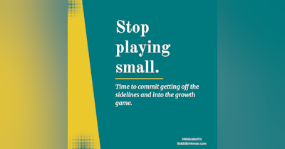 image for Stop Playing Small–Trust The Opportunity For Change