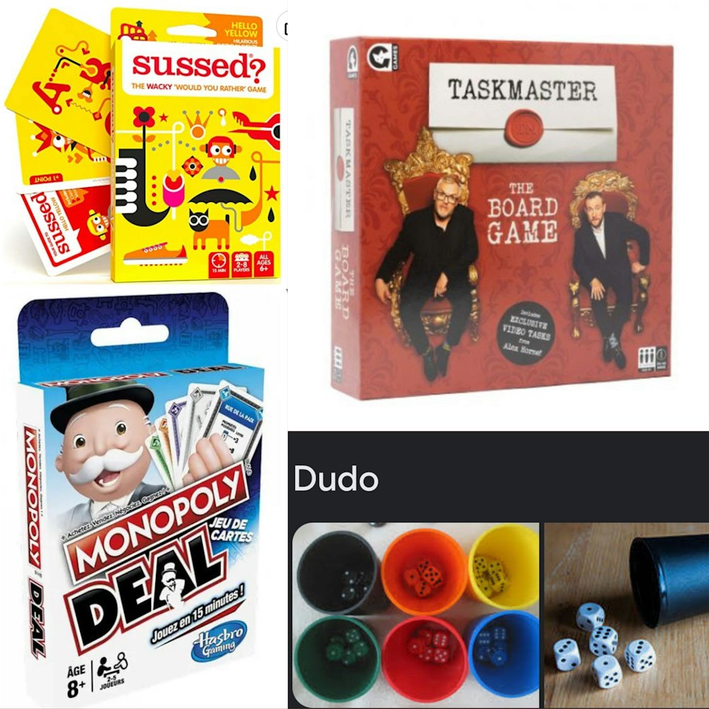 Favourite family games for you to try.