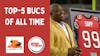 Episode image for JP Peterson Show Special: Top-5 #Buccaneers Of All-Time