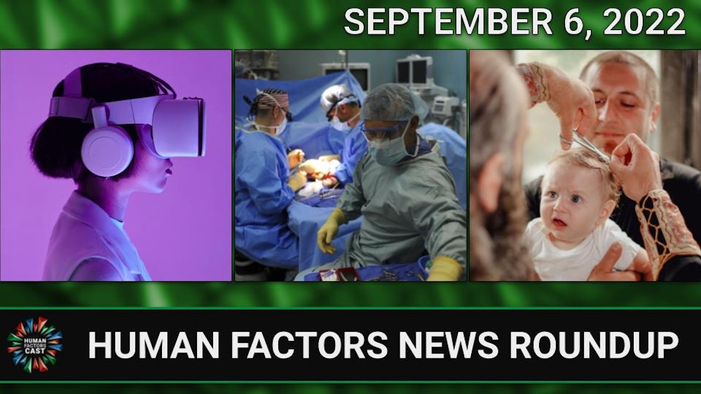 Human Factors Weekly News (09/06/22)