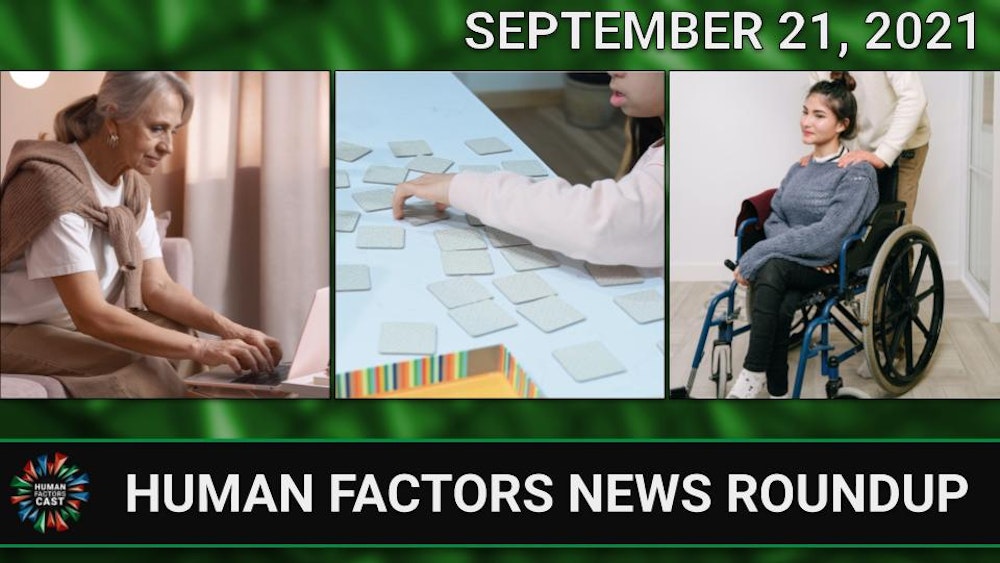 Human Factors Weekly News (09/21/21)