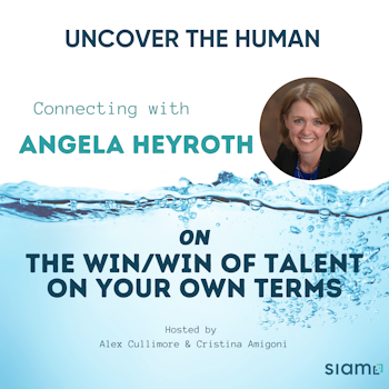 Connecting with Angela Heyroth on the Win/Win Of Talent On Your Own Terms