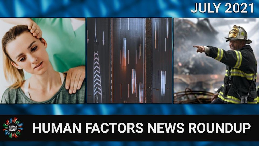 Human Factors News Monthly Roundup (July 2021)