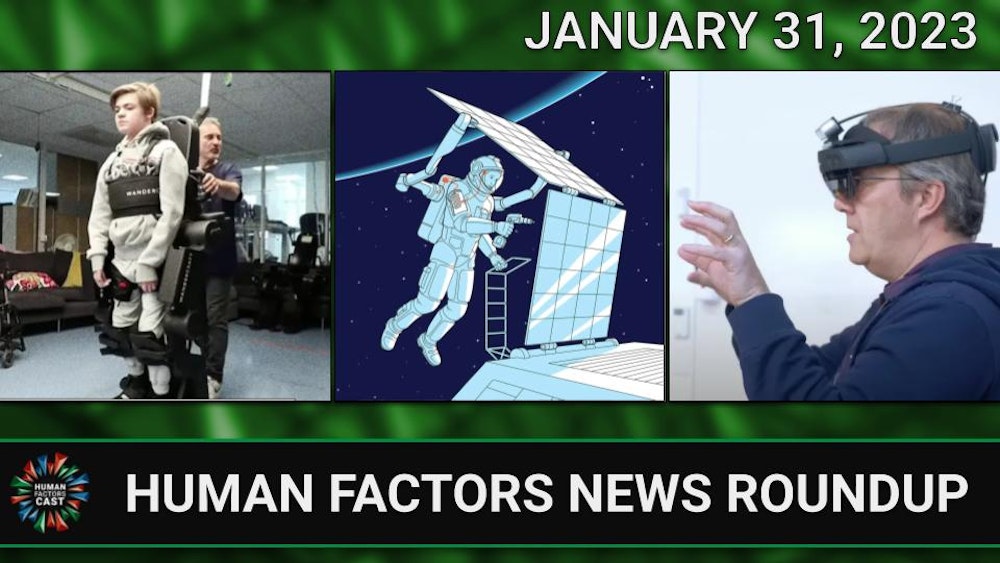 Human Factors Weekly News 31JAN2023