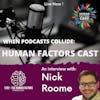 When Podcasts Collide: Human Factors Cast.  An interview with Nick Roome