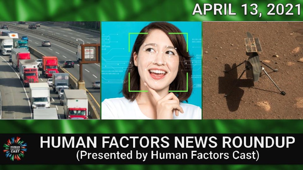 Human Factors Weekly News (04/13/21)