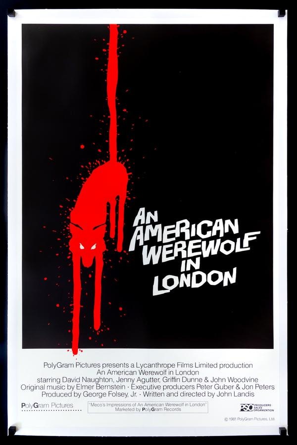 Naked American Balloon Thievery Alert: AN AMERICAN WEREWOLF IN LONDON