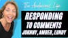 Responding to comments about Johnny v. Amber and Lundy