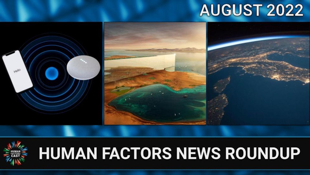 Human Factors News Monthly Roundup (August 2022)