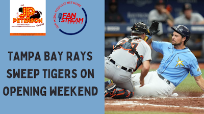 Episode image for JP Peterson Show 4/3: #Rays Sweep #Tigers In #MLB Opening Series