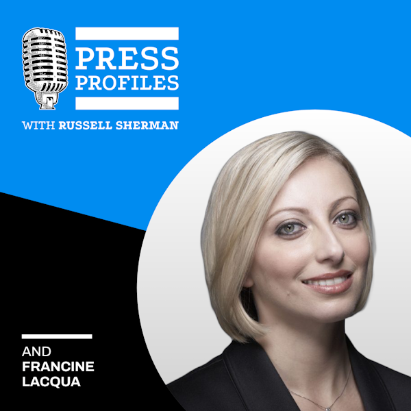 Francine Lacqua: Press Profiles is on location in London with Bloomberg’s ubiquitous anchor.