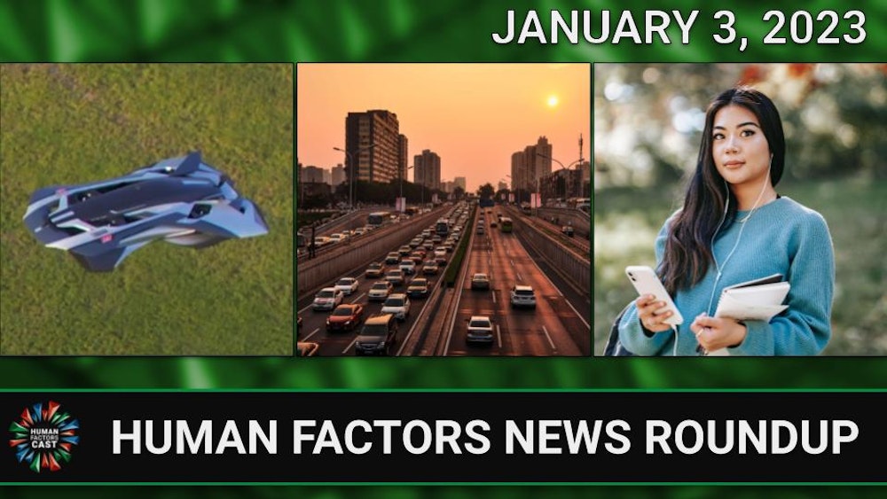 Human Factors Weekly News (01/03/23)