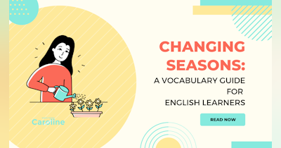 image for Changing Seasons: A Vocabulary Guide for English Learners