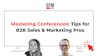 Maximizing Conferences and Booking Meetings at Conferences