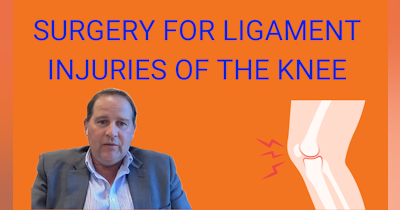 image for LIgament Injuries of the Knee: treatment options and surgery.
